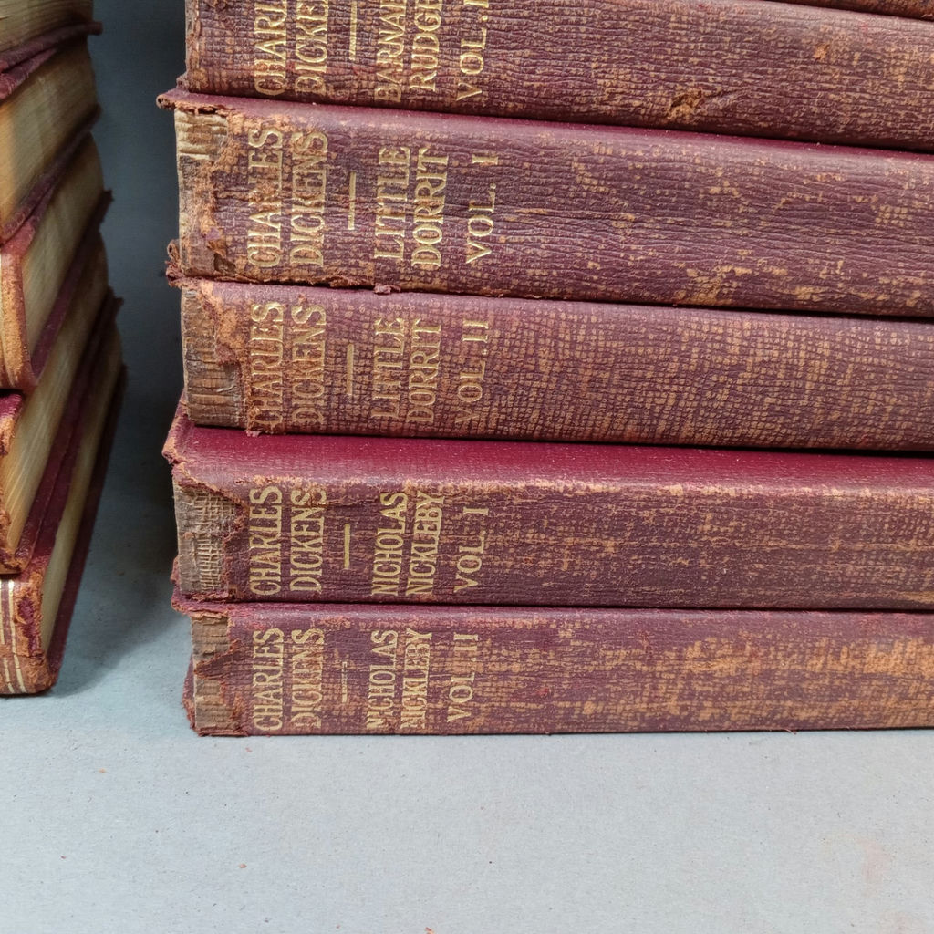 Antique Dickens Handy Volumes by Lauriat - image 11 of 15