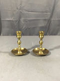 Vintage Brass Candle Holders - thumbnail 3 of 10