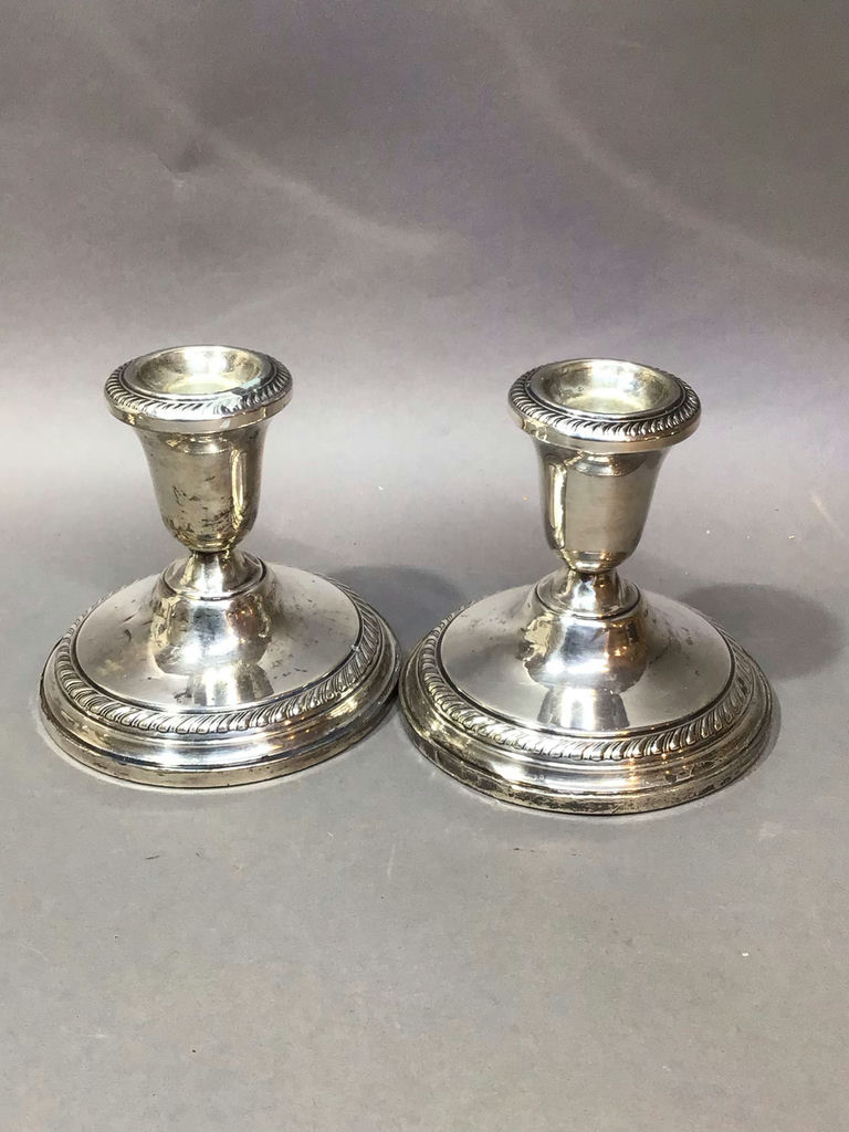 Gorham, Hamilton & More Sterling Candle Holders - image 2 of 15