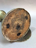 Antique Plated Tall Candle Holders - thumbnail 9 of 10