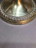 Antique Plated Tall Candle Holders - thumbnail 8 of 10