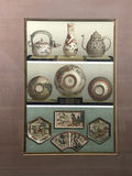 Framed Asian Art- Chromolithographs - thumbnail 3 of 6