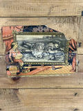 Antique Black Steamer Trunk - thumbnail 4 of 8