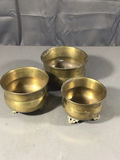 Small Brass Planters/Bowls - thumbnail 5 of 16