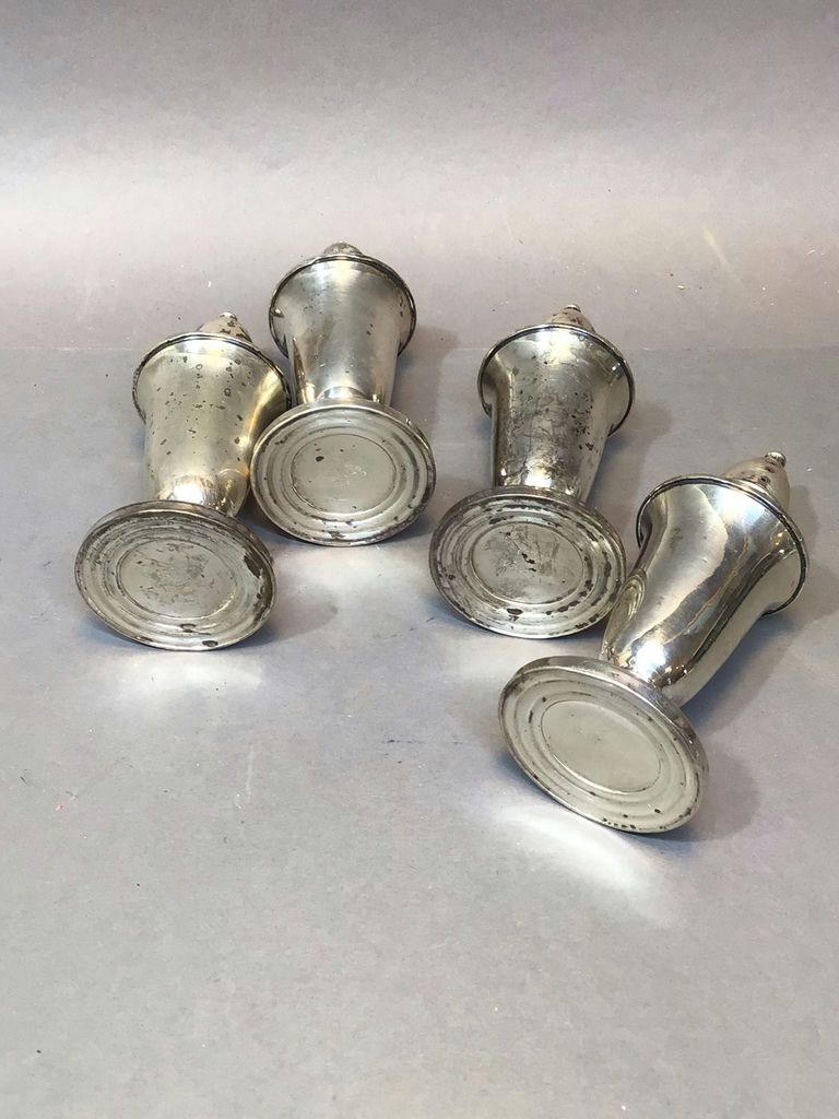 Sterling Salt & Pepper Shakers - image 4 of 15