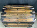 Antique Dome-Top Steamer Trunk - thumbnail 6 of 10