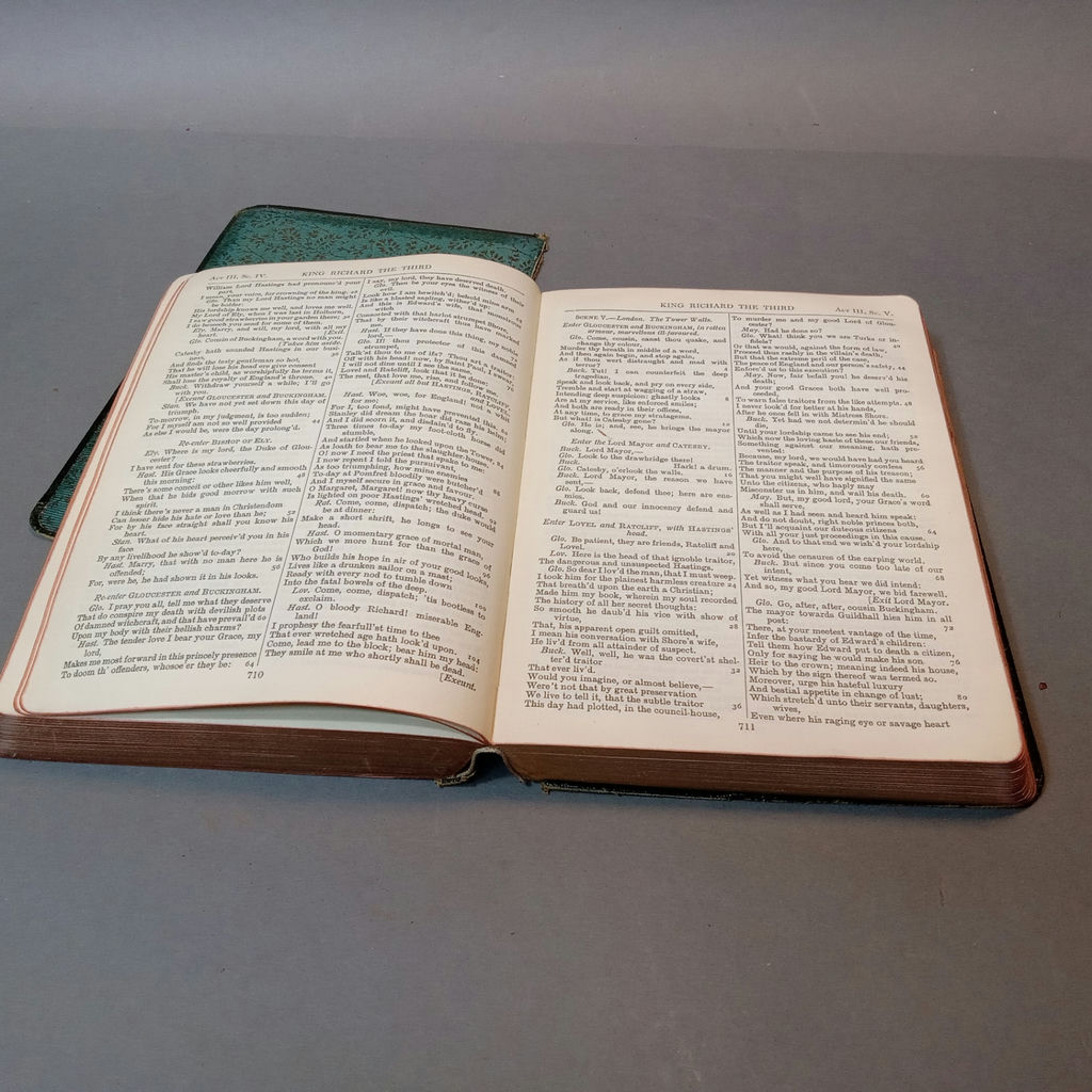 Antique English Poetry & Prose / Brass Bookends - image 18 of 24