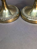 Antique Plated Tall Candle Holders - thumbnail 7 of 10
