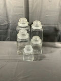 Vintage Glass Canisters - thumbnail 2 of 7
