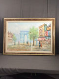 Framed Acrylic on Canvas - thumbnail 1 of 7