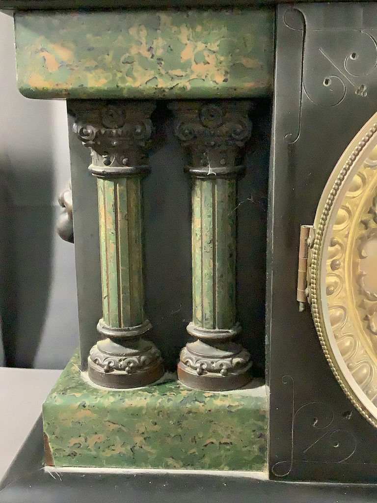 Antique Seth Thomas Adamantine Mantle Clock - image 4 of 10