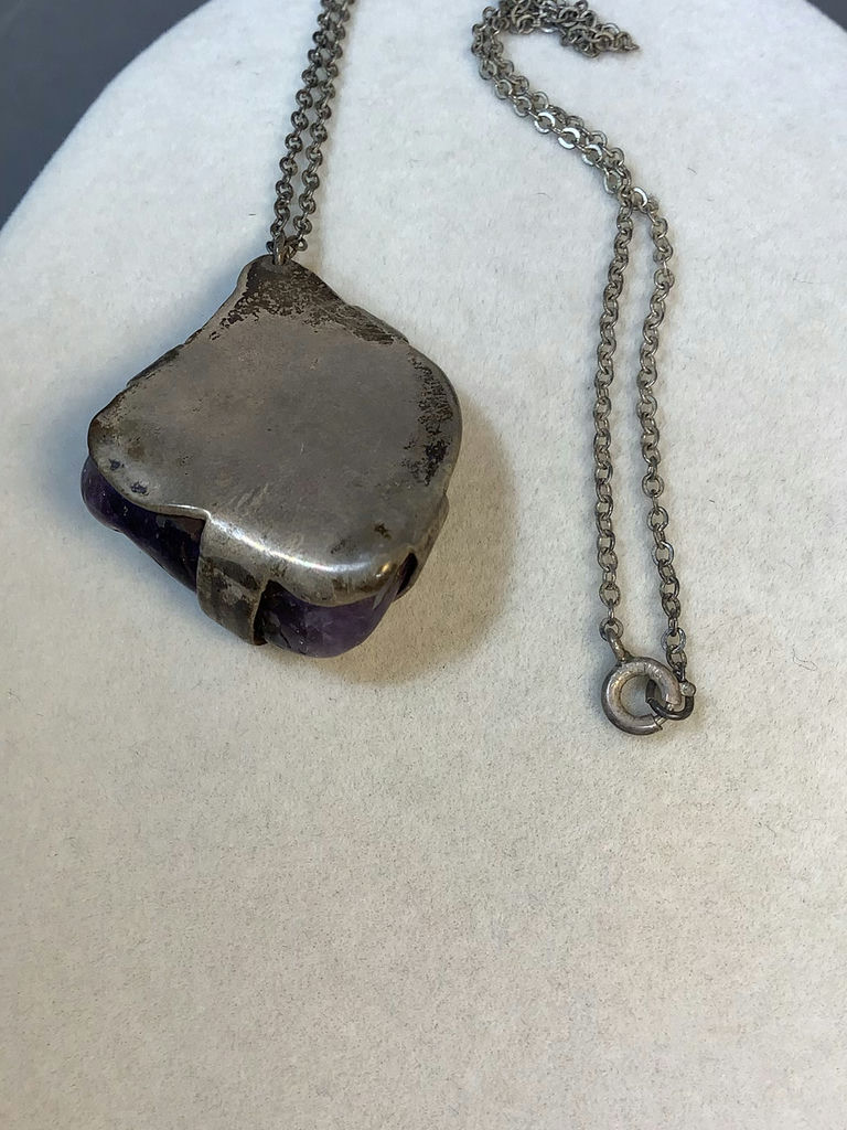 Silver & Amethyst Jewelry - image 7 of 7
