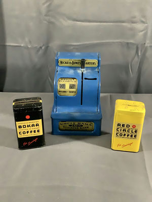 Vintage Coin Banks - Image 1 of 6