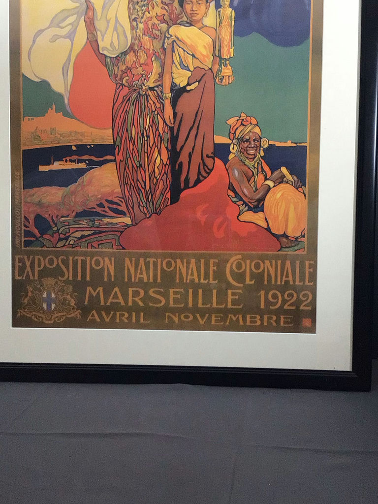 Exposition Nationale Coloniale Framed Poster - image 3 of 7