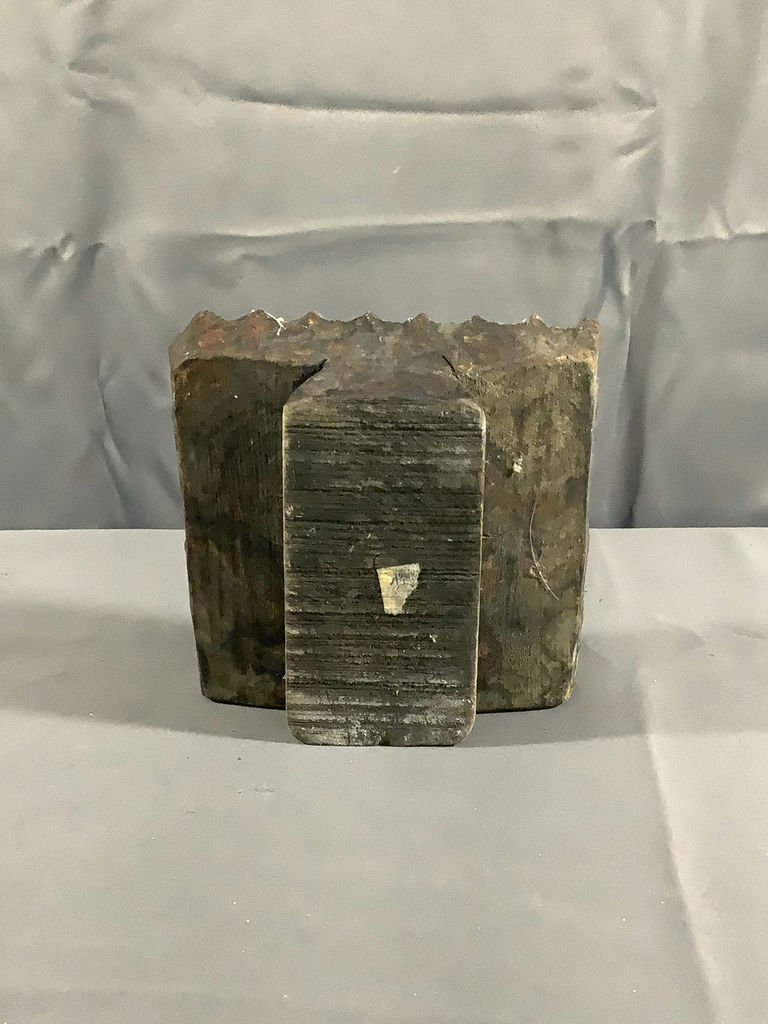 Antique Book Ends & Textile Printing Block - image 3 of 7