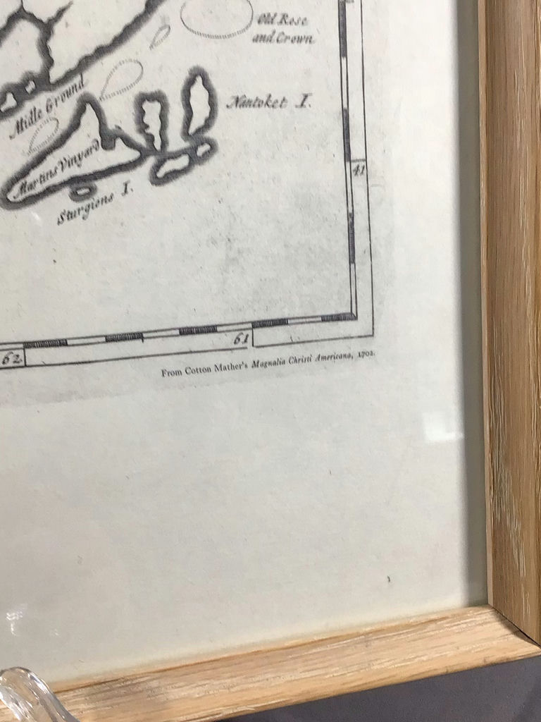 "An Exact Mapp of New England and New York" Framed Print - image 4 of 5
