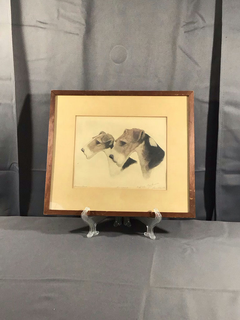 Bert Cobb Framed Sketch & Print - image 1 of 3