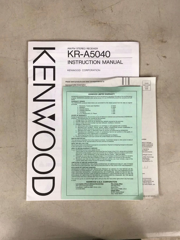 JVC, Sharp, & Kenwood Audio Gear - image 12 of 16
