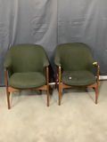 MCM Upholstered Arm Chairs - thumbnail 1 of 10