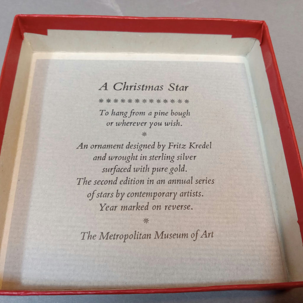 Museum of Modern Art Sterling Christmas Stars (31+dwt) - image 7 of 8