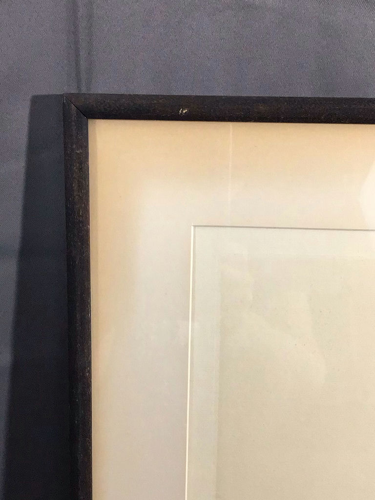 Vintage Marguerite Kirmse Framed Etching - image 5 of 7