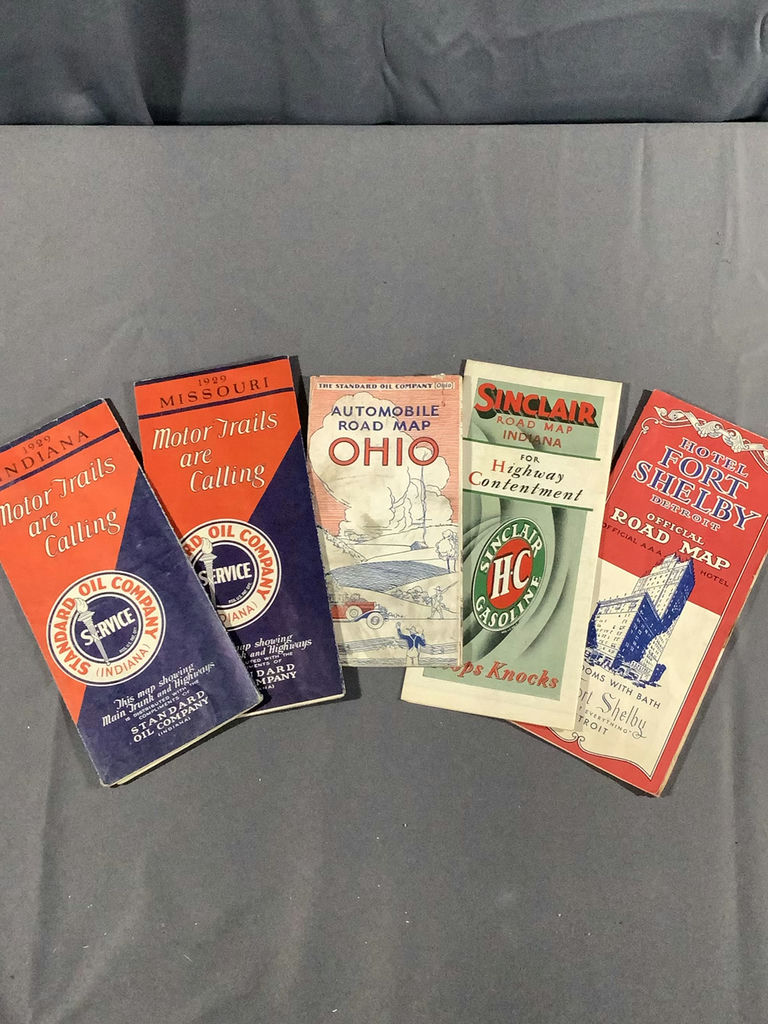 Vintage US Road Maps - image 6 of 14