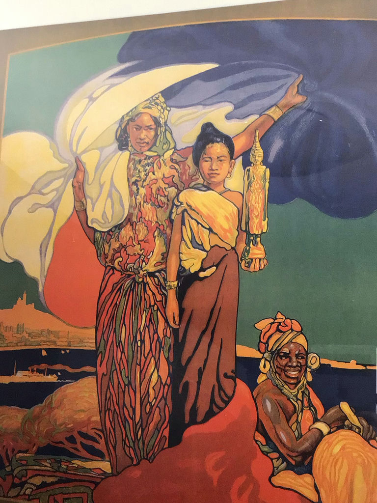 Exposition Nationale Coloniale Framed Poster - image 2 of 7
