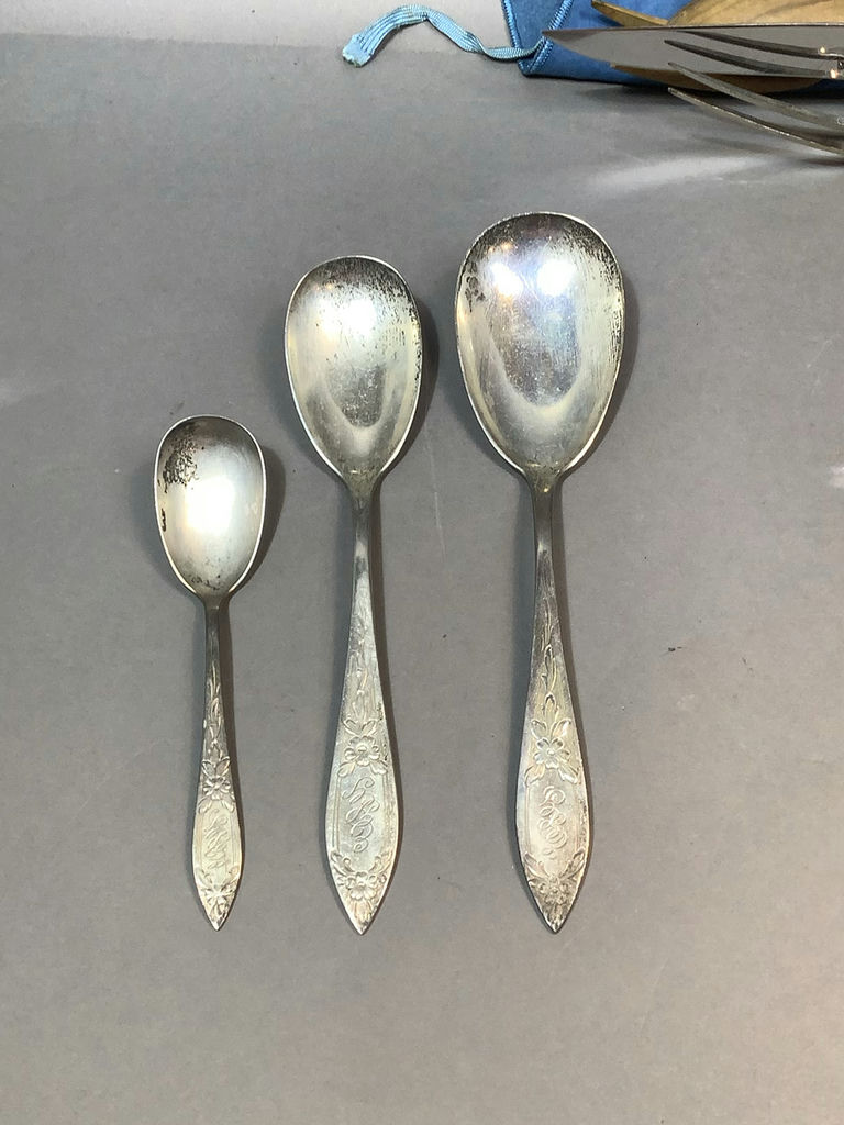 Stieff Lady Claire Sterling Hostess Flatware (484+dwt) - image 7 of 17