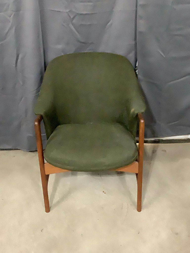 MCM Upholstered Arm Chairs - image 2 of 10