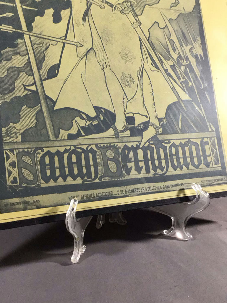 Jeanne d'Arc / Sarah Bernhardt Framed Poster - image 2 of 4
