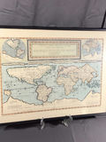 "The World by Gerard and Cornelis de Jode, 1589" Framed Print - thumbnail 2 of 5