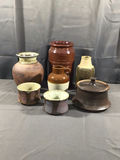 Vintage Stoneware in Browns - thumbnail 1 of 21