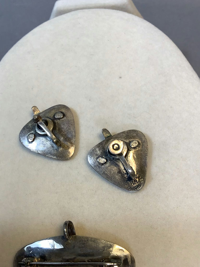 Vintage Mexican Sterling Jewelry (13+dwt) - image 4 of 6