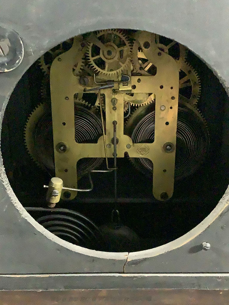 Antique Seth Thomas Adamantine Mantle Clock - image 9 of 10