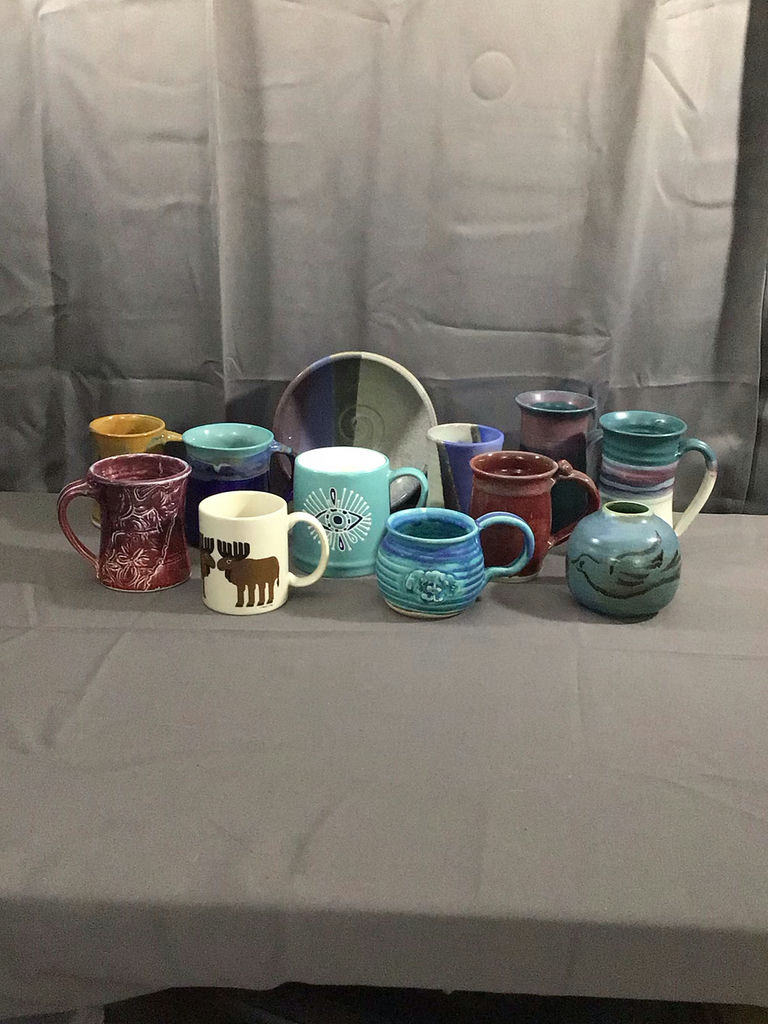 Whimsical Stoneware Mugs & More - image 1 of 18