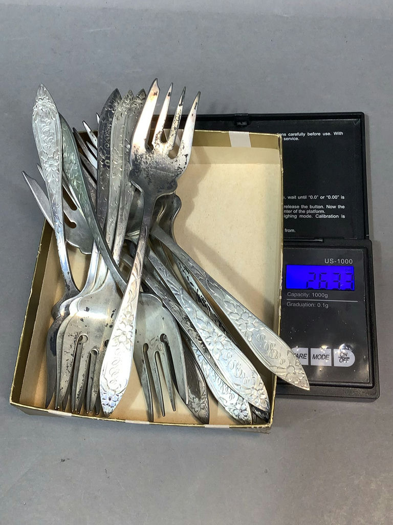 Stieff Lady Claire Sterling Flatware (1200+dwt) - image 10 of 15