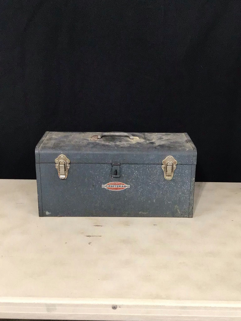 Vintage Craftsman Metal Toolbox w/Tools - image 6 of 6