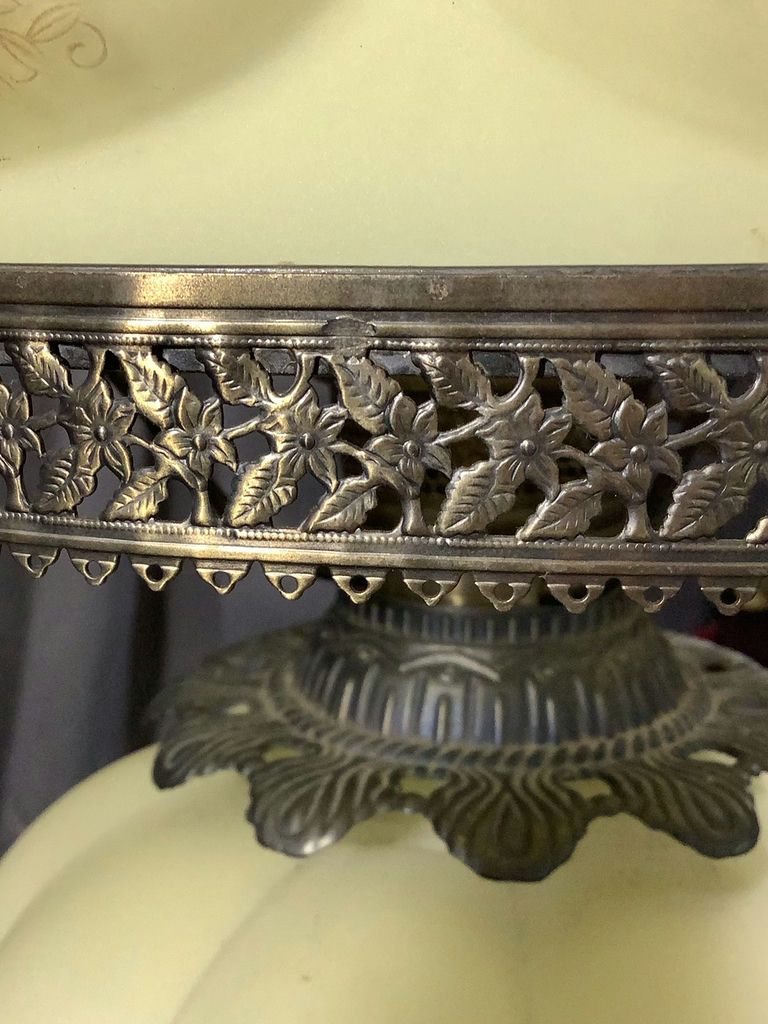 Victorian Style Electric Hurricane Lamp - image 7 of 7