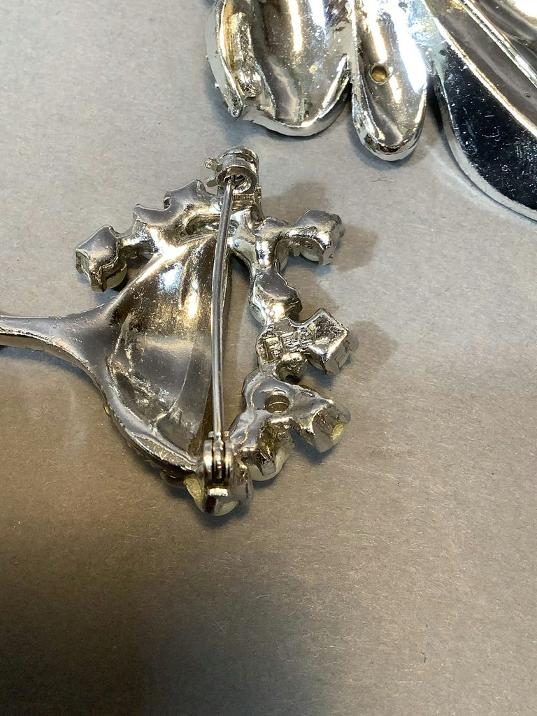 Tiffany Sterling Shell Dish & Vintage Bling (21+dwt) - image 7 of 20