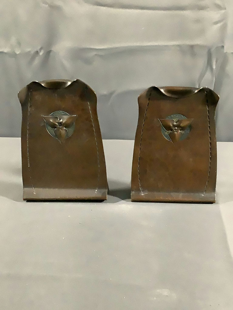 Antique Book Ends & Textile Printing Block - image 5 of 7
