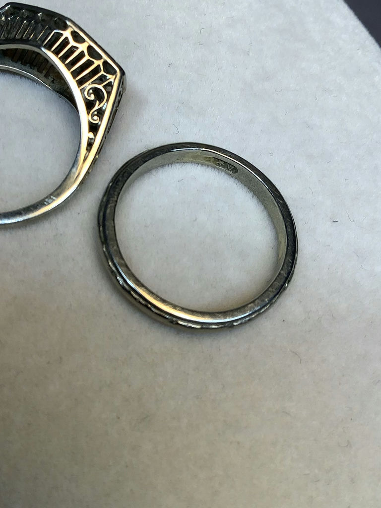Antique Jewelry - Filigree 14K White Gold & More (8+dwt) - image 7 of 11