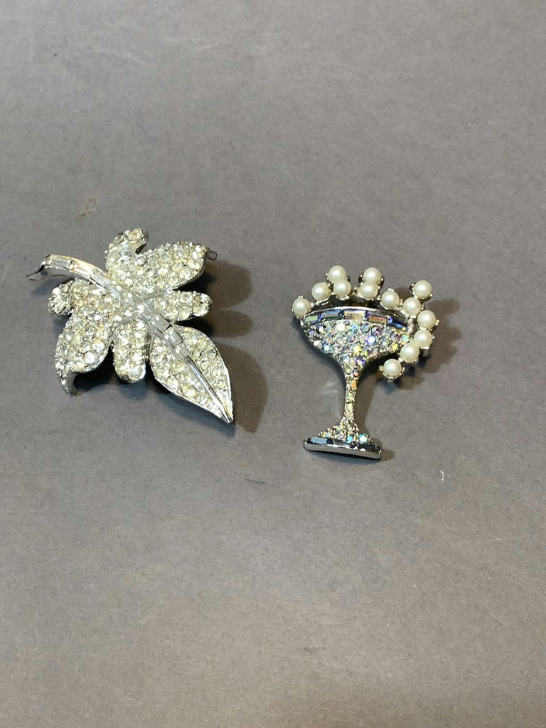 Tiffany Sterling Shell Dish & Vintage Bling (21+dwt) - image 5 of 20