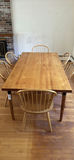Butcher Block Table + Hale Oak Armchairs - thumbnail 3 of 9
