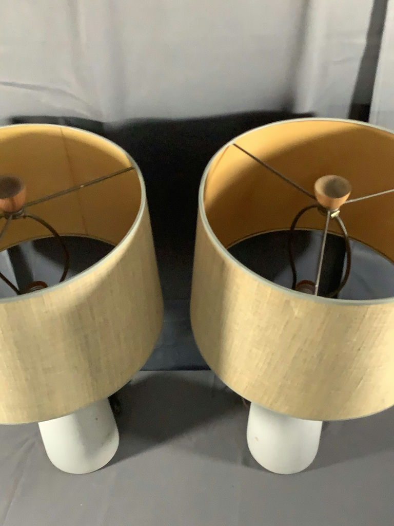 Vintage Martz Mid Century Modern Stoneware Table Lamps - image 2 of 8