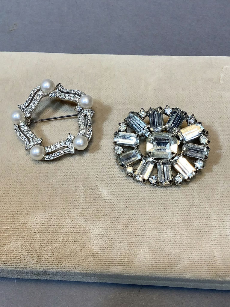 Tiffany Sterling Shell Dish & Vintage Bling (21+dwt) - image 13 of 20