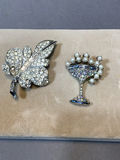 Tiffany Sterling Shell Dish & Vintage Bling (21+dwt) - thumbnail 12 of 20