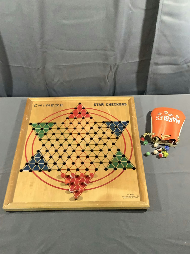 Vintage Hop Ching / Chinese Checkers - image 2 of 5