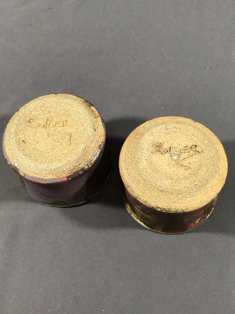 Vintage Stoneware in Browns - image 16 of 21
