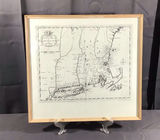 "An Exact Mapp of New England and New York" Framed Print - thumbnail 1 of 5