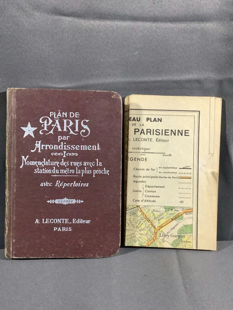 Vintage Travel Books + Compass - image 5 of 6